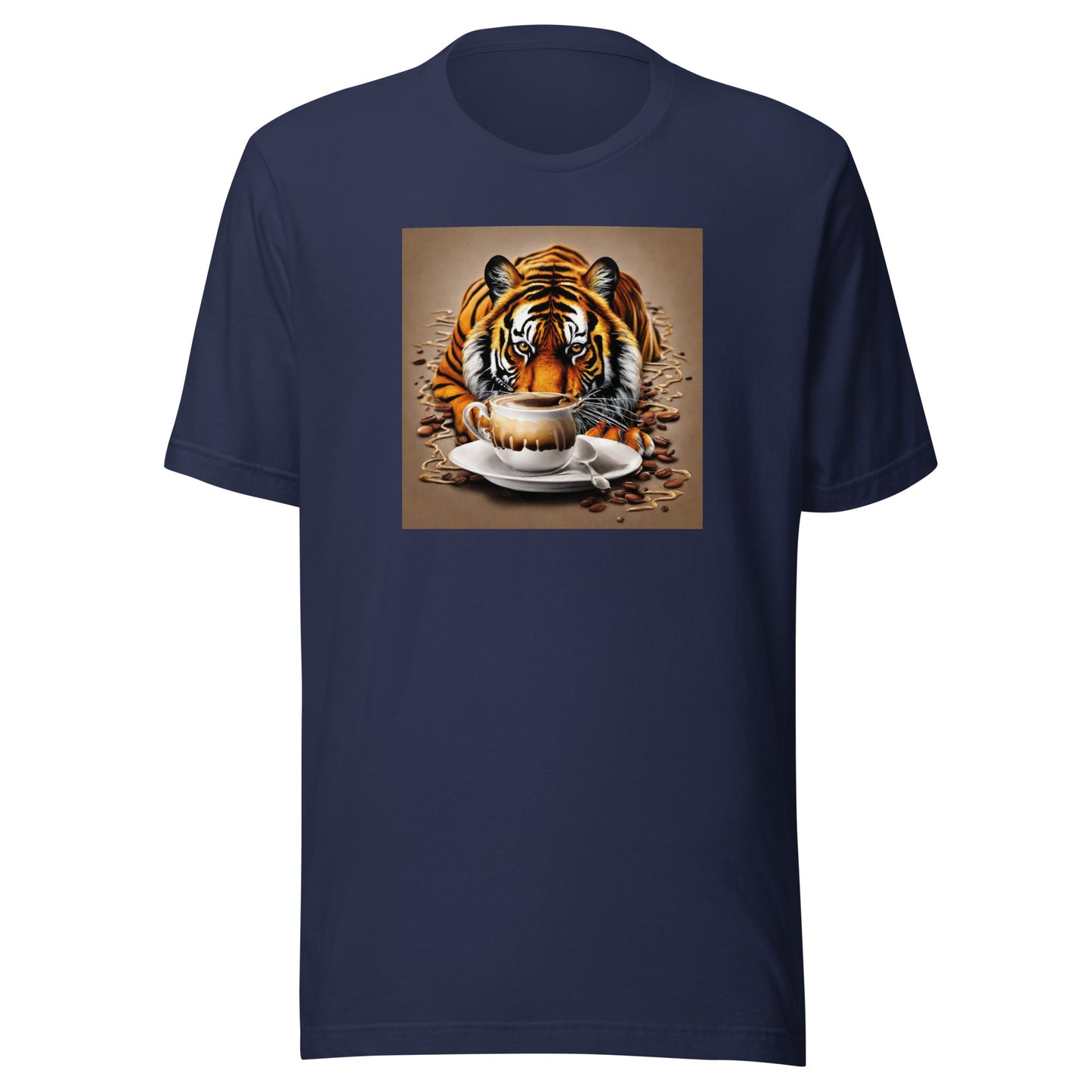 Wild for Coffee Men's T-Shirt Navy