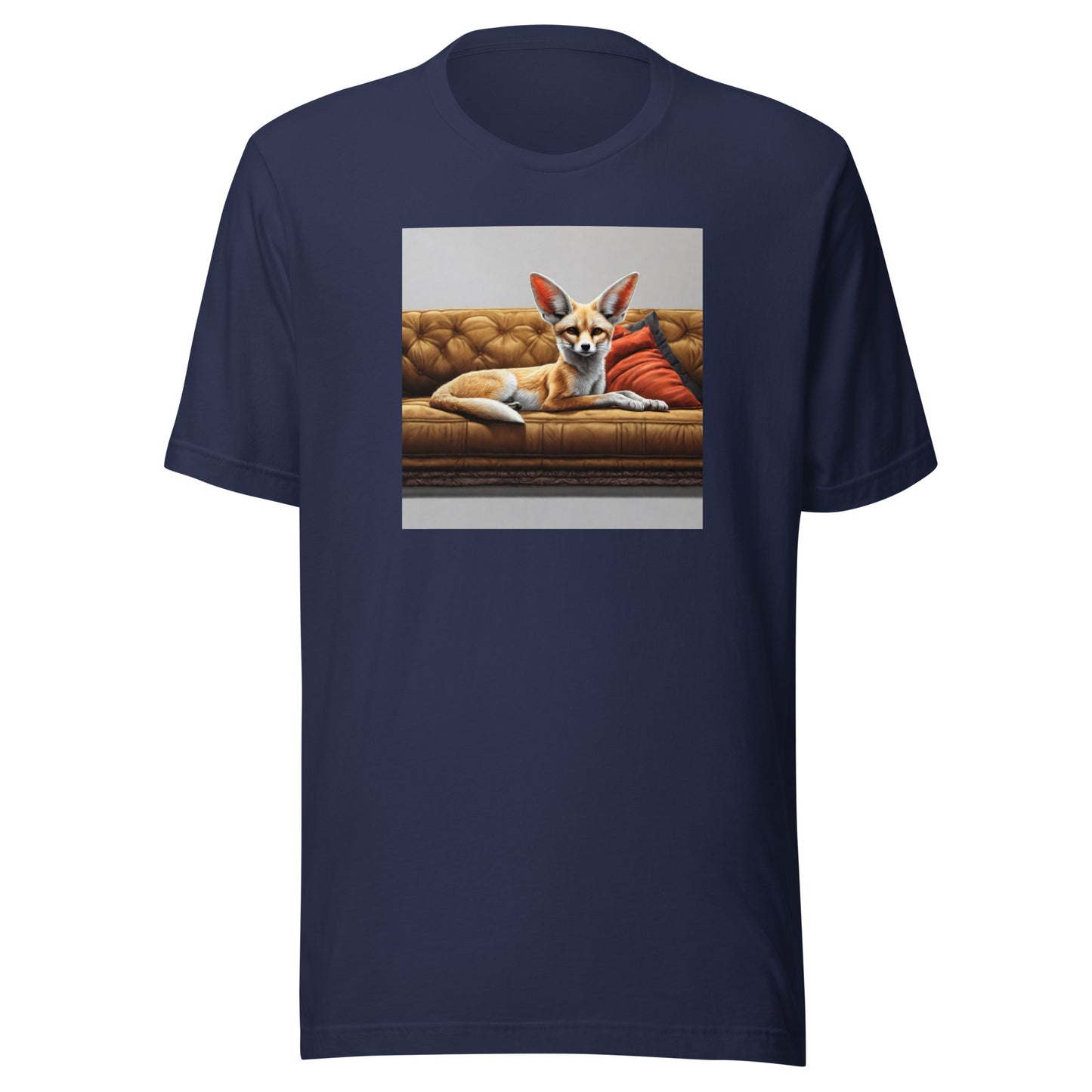 Fancy Fennec Men's T-Shirt Navy