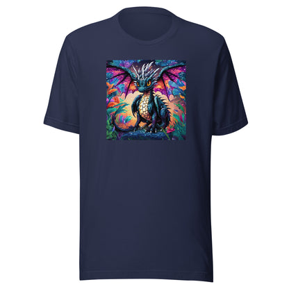 Pixel Dragon Men's T-Shirt Navy