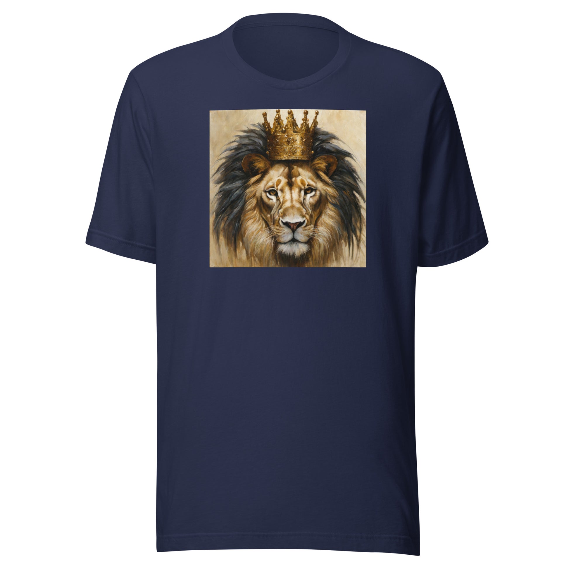 King Lion Men's Graphic Tee Navy