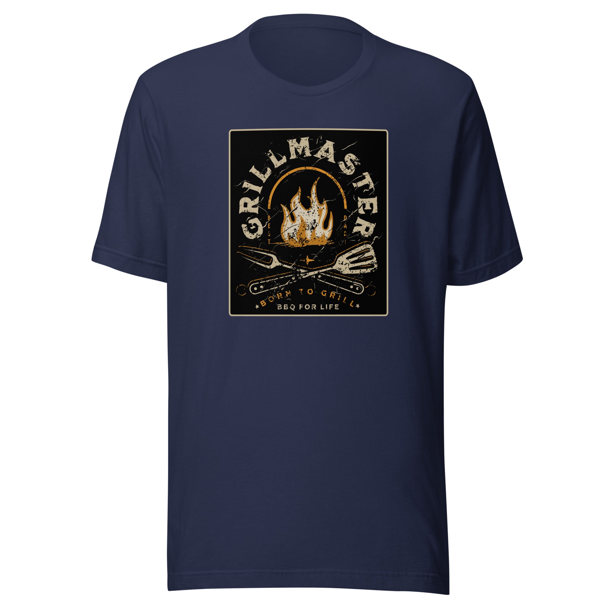 Grillmaster Shirt for Dad Navy