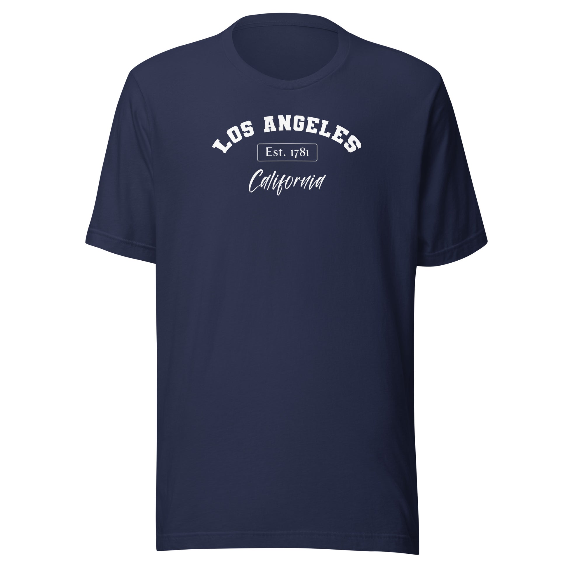 Los Angeles, California Men's T-Shirt Navy