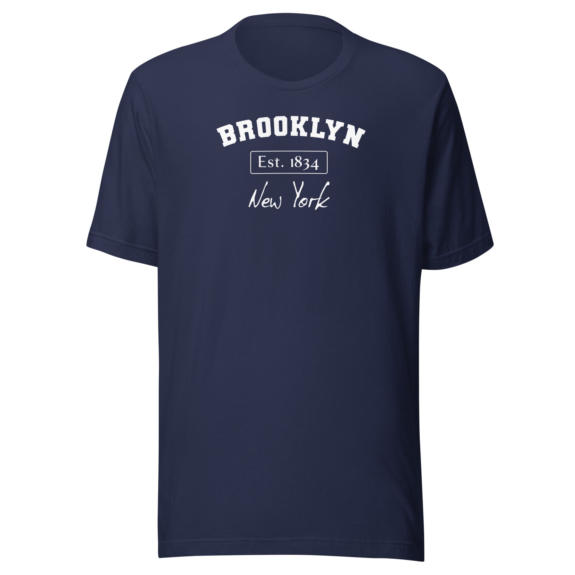 Brooklyn, New York Men's T-Shirt Navy