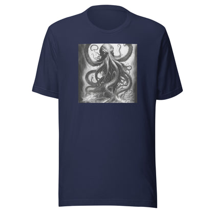 Savage Kraken Men's T-Shirt Navy