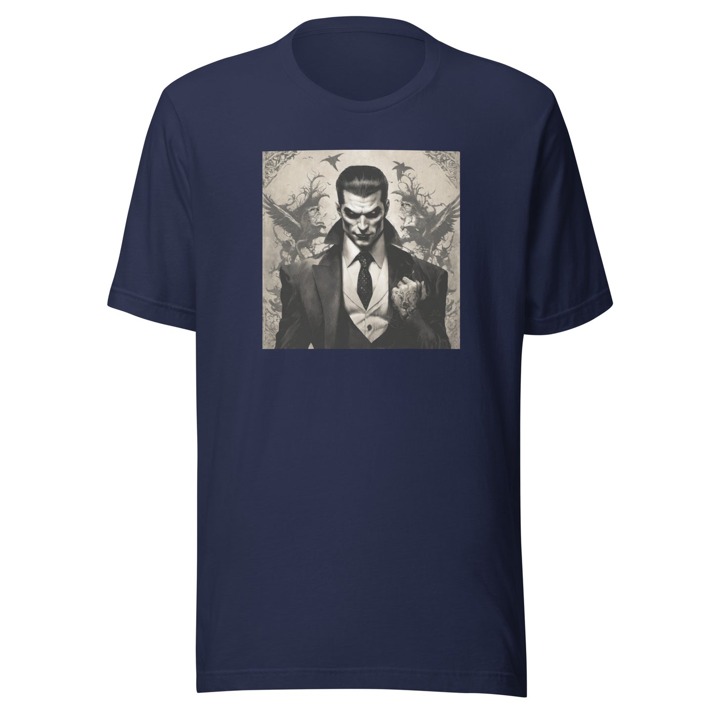 Fierce Vampire Men's T-Shirt Navy