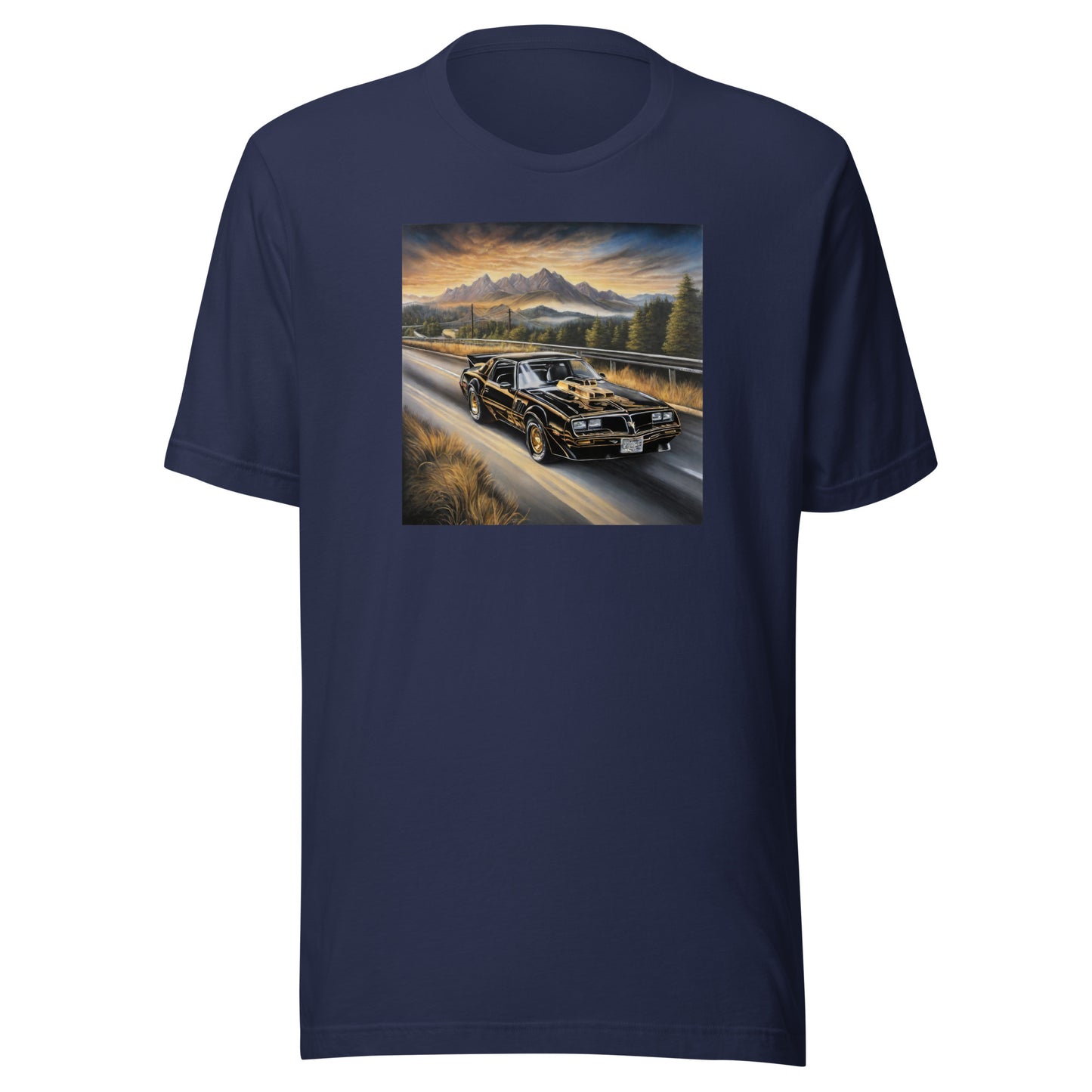 70s Trans Am Men's T-Shirt Navy