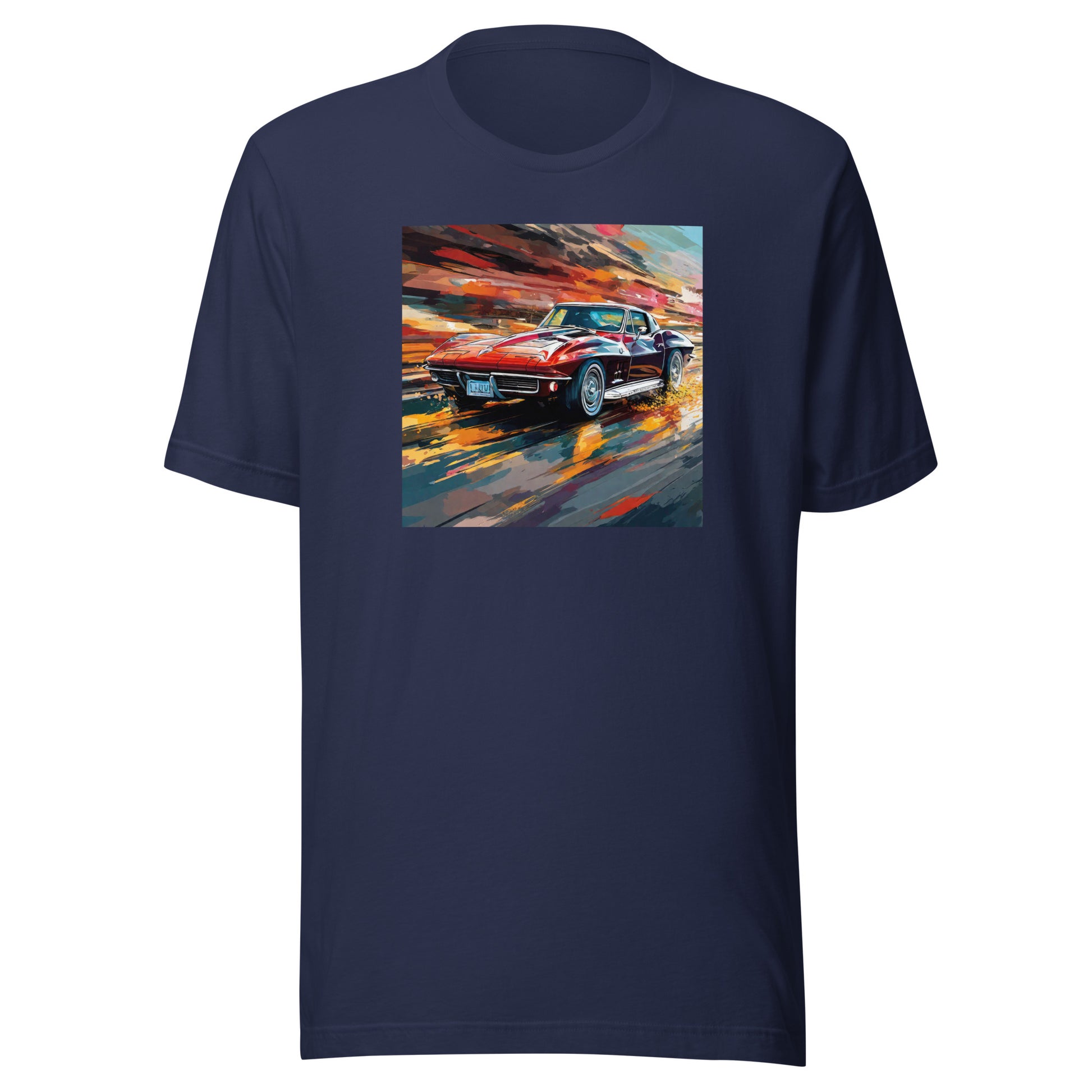 70s Mustang Men's T-Shirt Navy