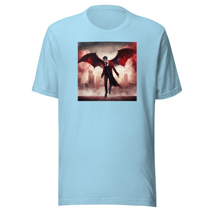 Flying Vampire Men's T-Shirt Ocean Blue