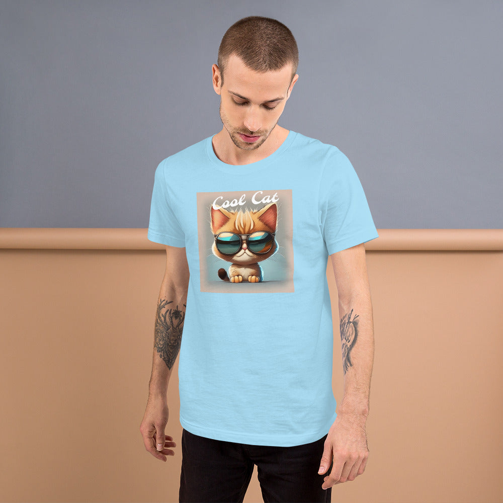 Cool Cat Men's Funny T-Shirt