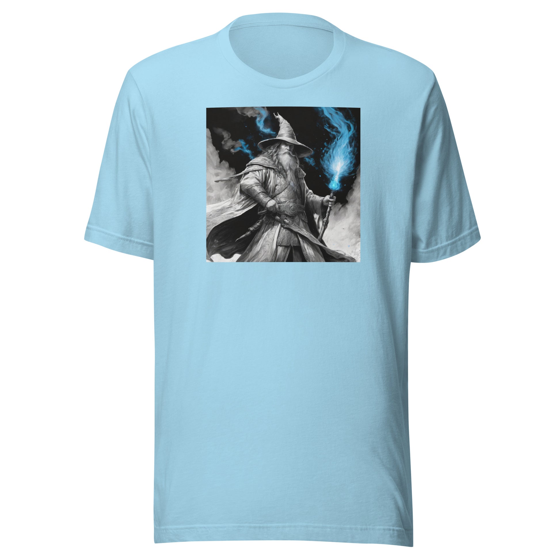 Wondrous Wizard Men's T-Shirt Ocean Blue