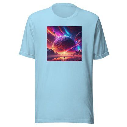 Amazing Apocalypse Men's Graphic Tee Ocean Blue