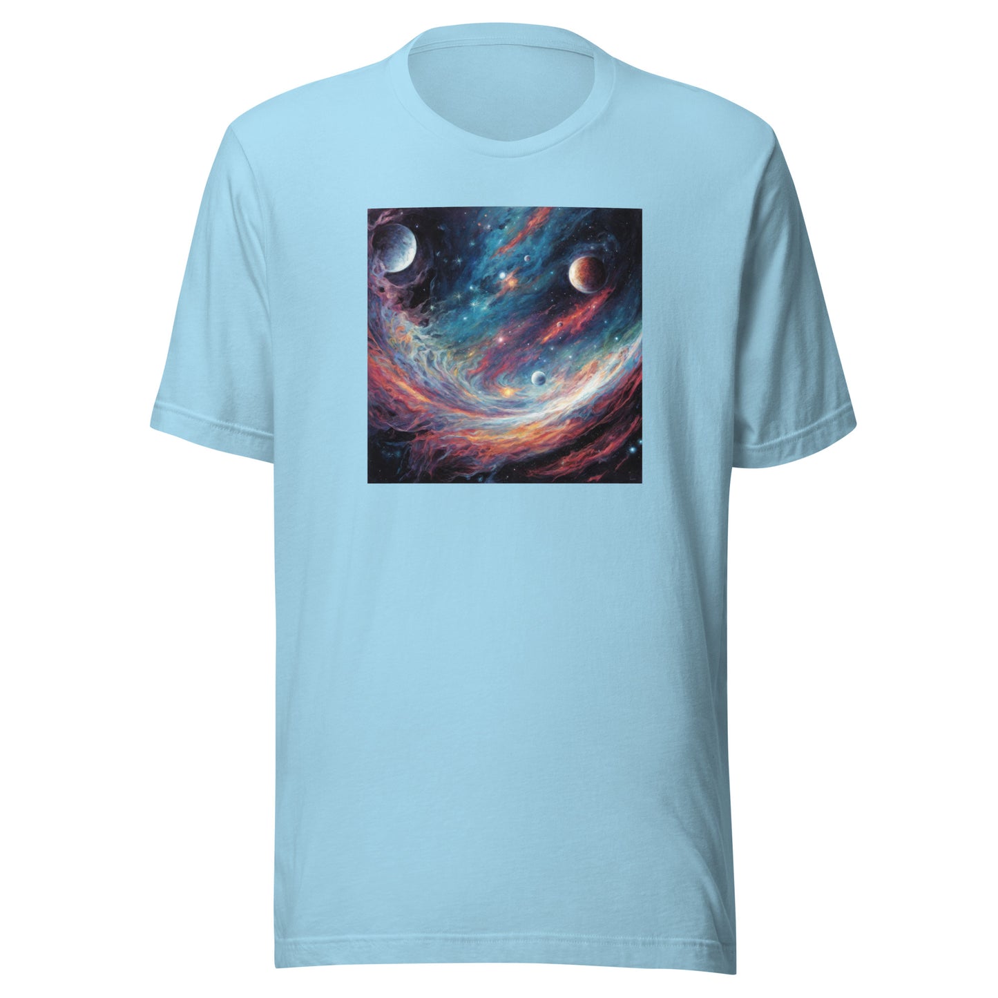 Galaxy Men's Graphic Tee Ocean Blue