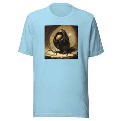 Alien Egg Men's Sci-Fi T-Shirt Ocean Blue