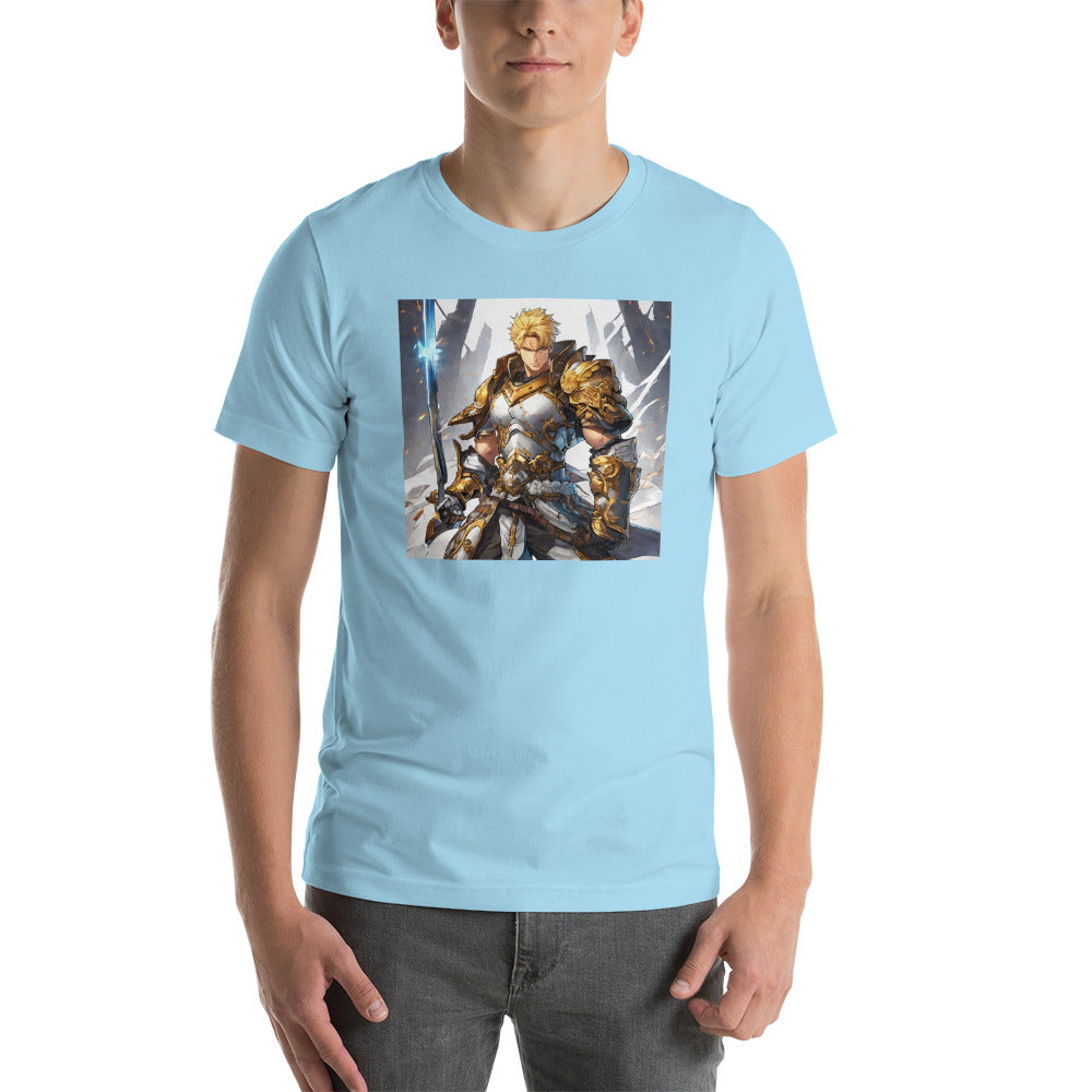 Gold-Clad Champion Men's Anime T-Shirt