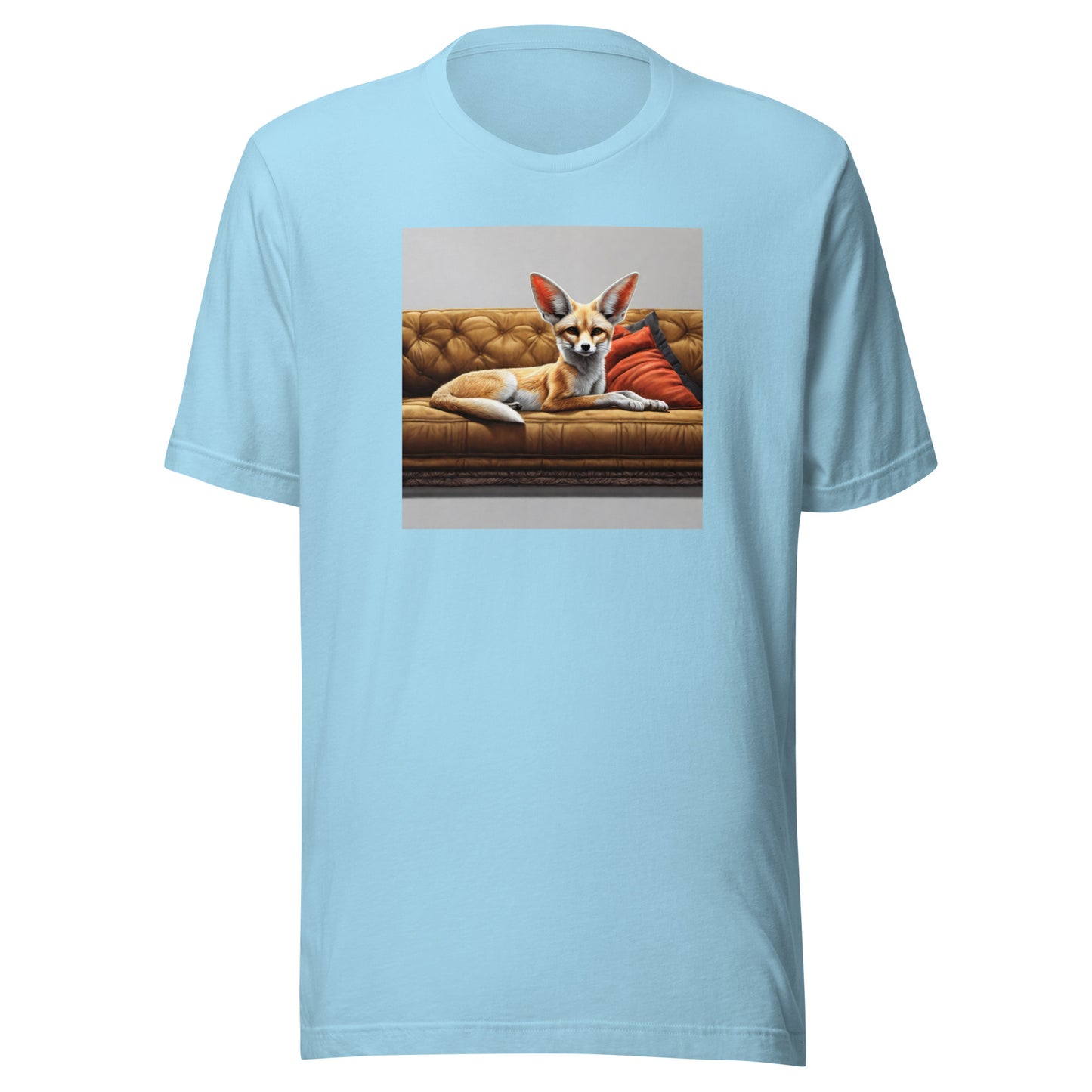 Fancy Fennec Men's T-Shirt Ocean Blue