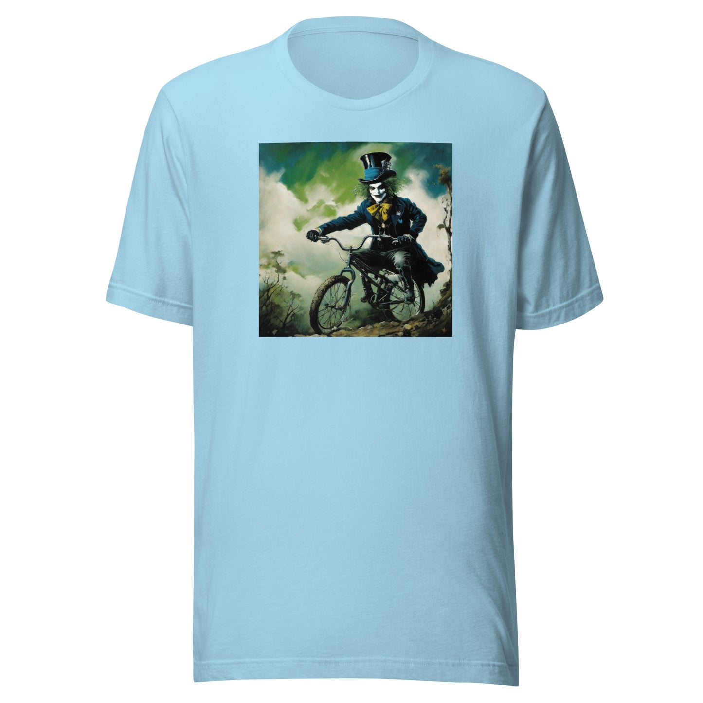 Mad Hatter Biking Men's T-Shirt Ocean Blue