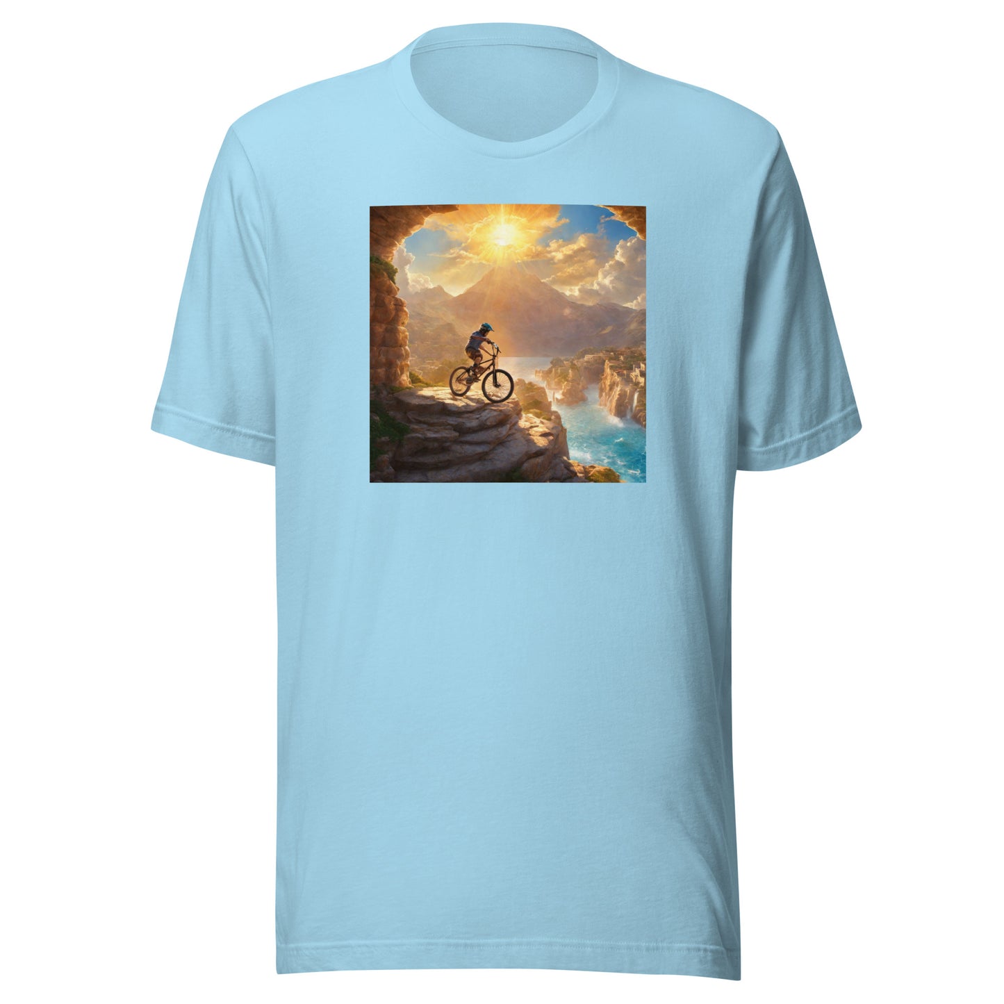 Cyclist's Dream Men's T-Shirt Ocean Blue