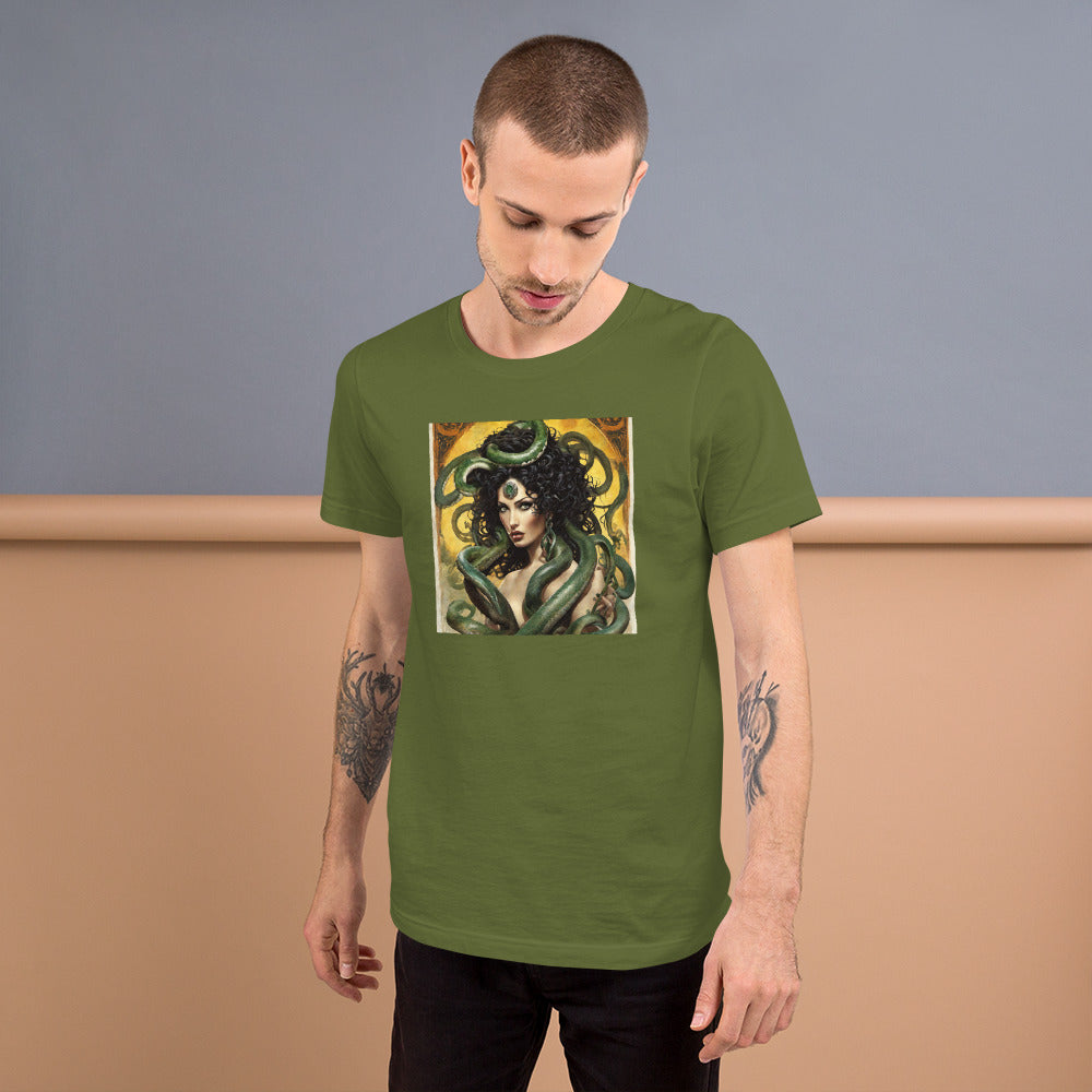 Enchanting Medusa Men's Mythology T-Shirt