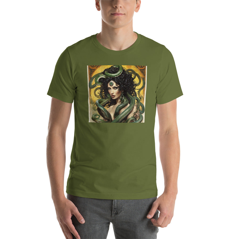 Enchanting Medusa Men's Mythology T-Shirt