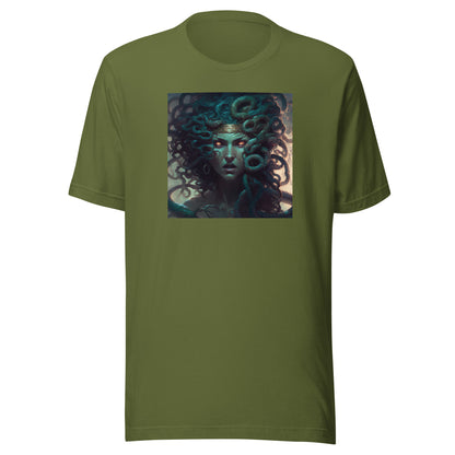 Fierce Medusa Men's Myth T-Shirt Olive