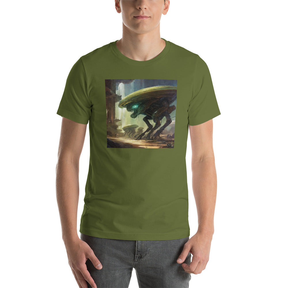 Interstellar Aggression Men's Sci-Fi Tee