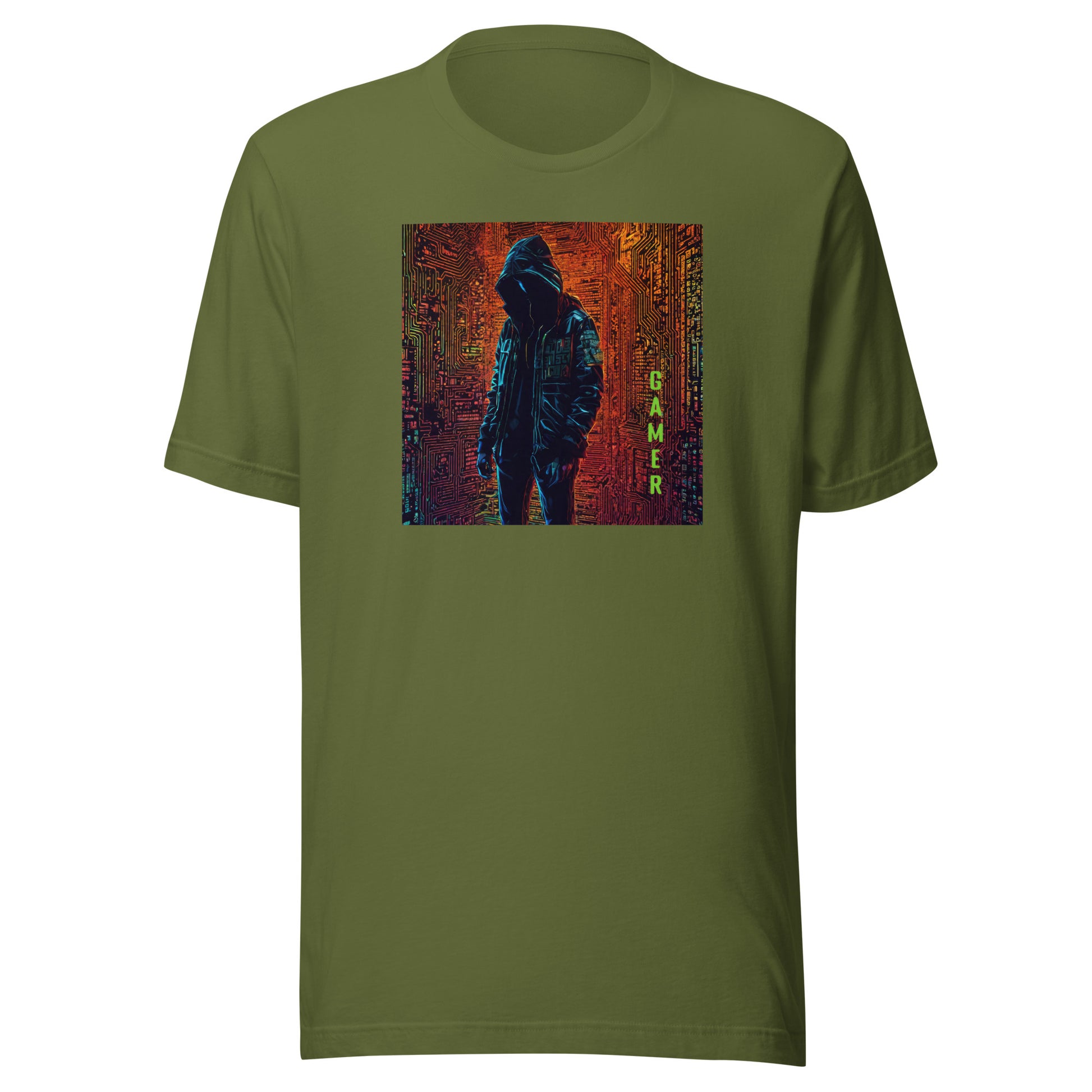 Men's Gamer T-Shirt Olive