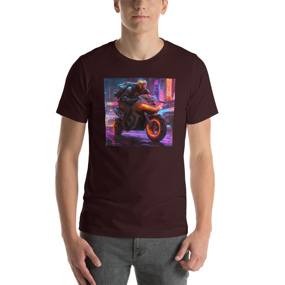 Cyberpunk Motorcycle Men's T-Shirt