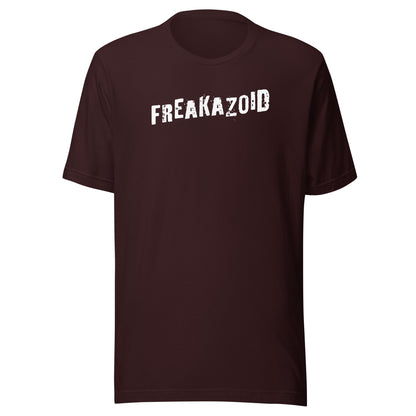 Freakazoid Men's Funny T-Shirt Oxblood Black