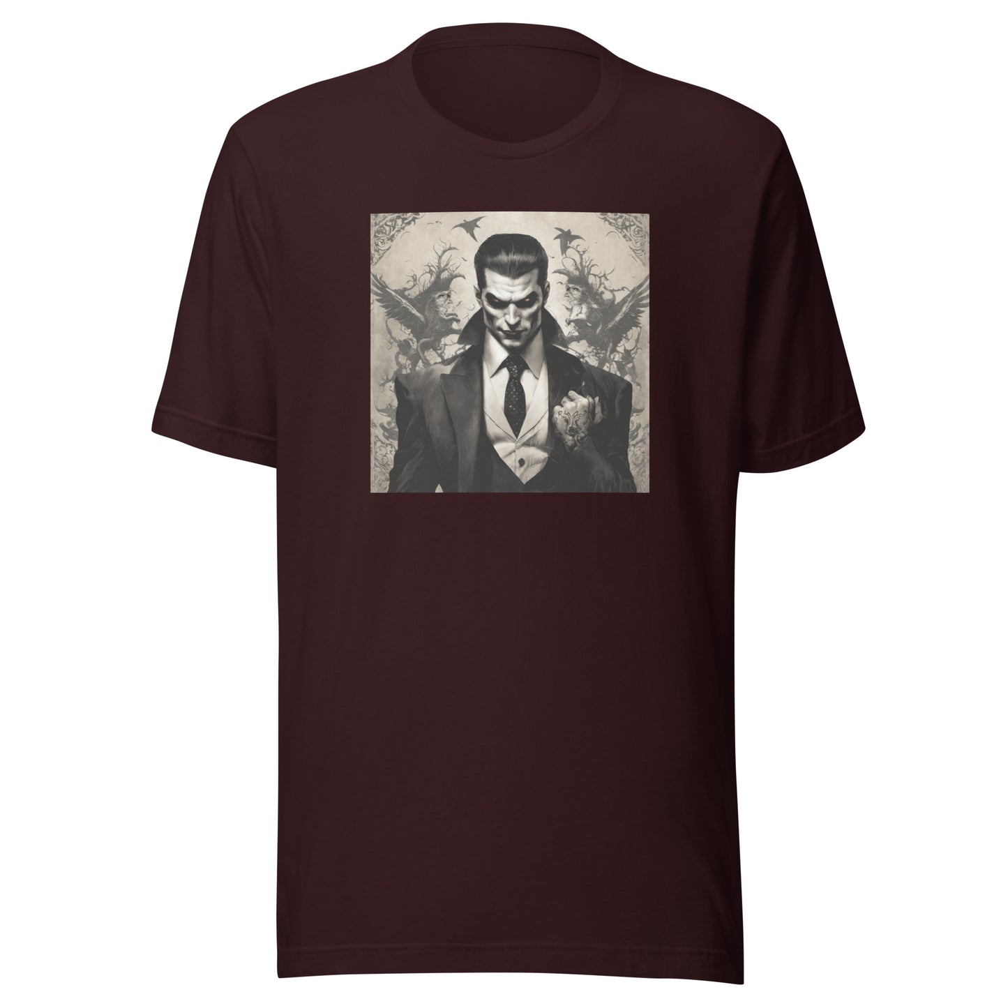 Fierce Vampire Men's T-Shirt Oxblood Black