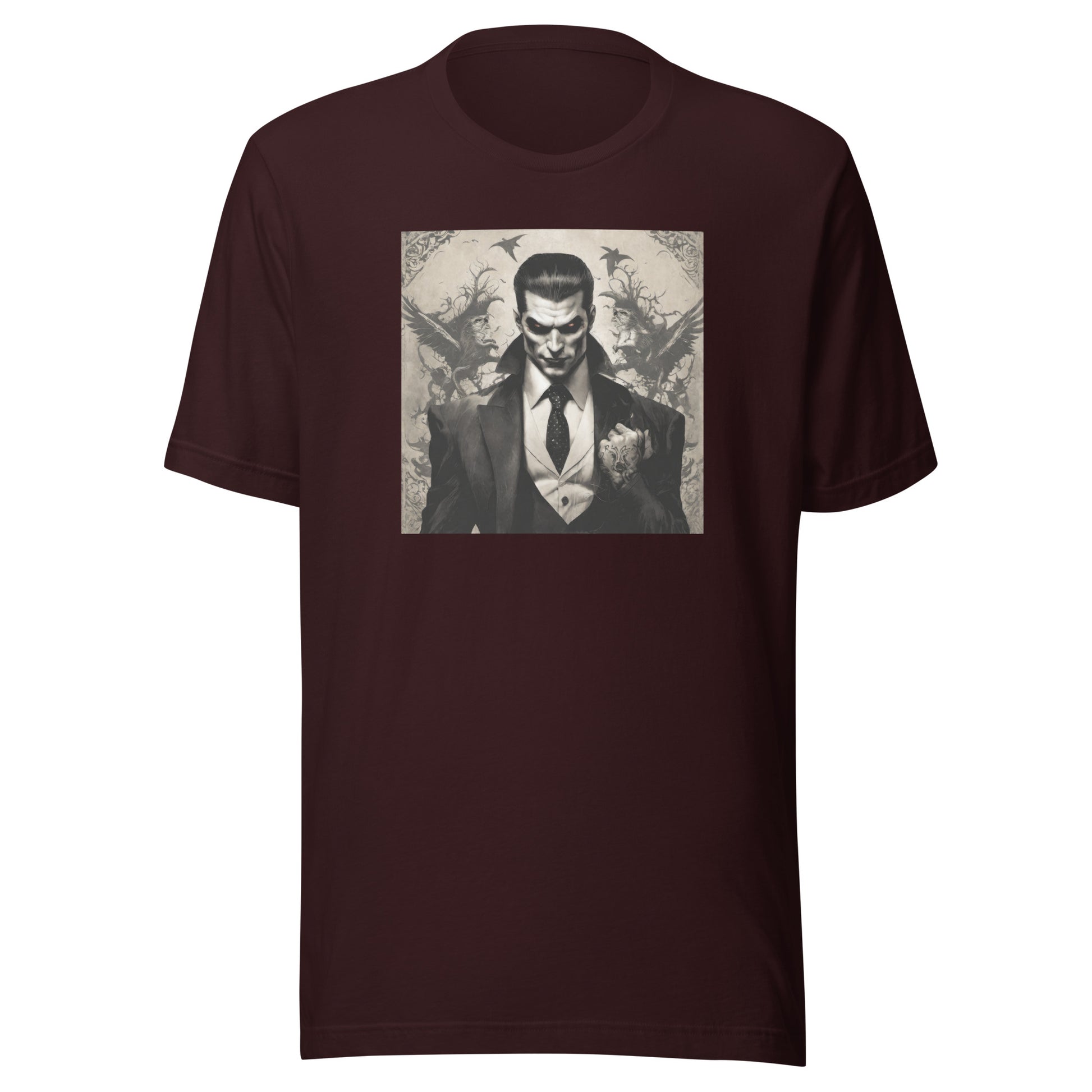 Fierce Vampire Men's T-Shirt Oxblood Black