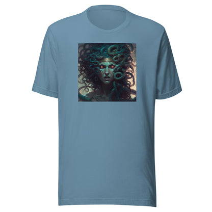 Fierce Medusa Men's Myth T-Shirt Steel Blue