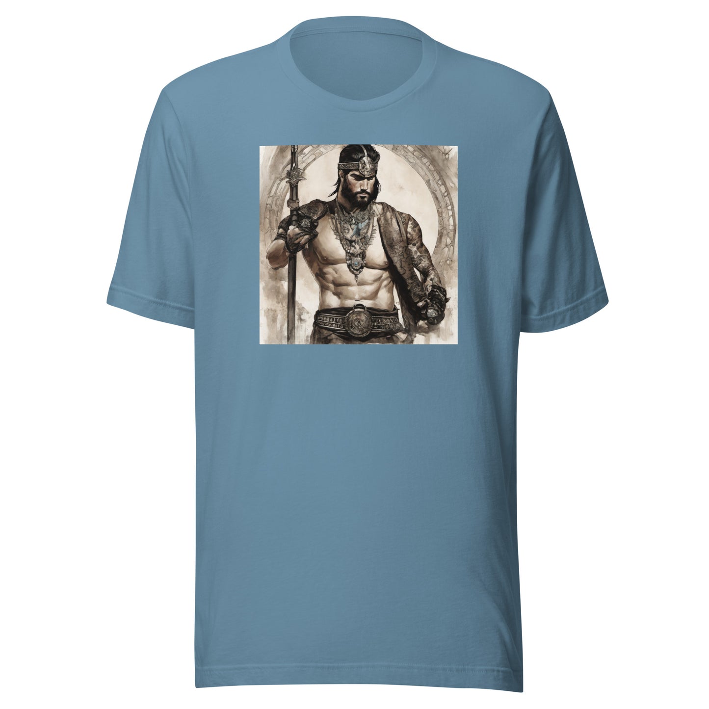 Ares Men's T-Shirt Steel Blue