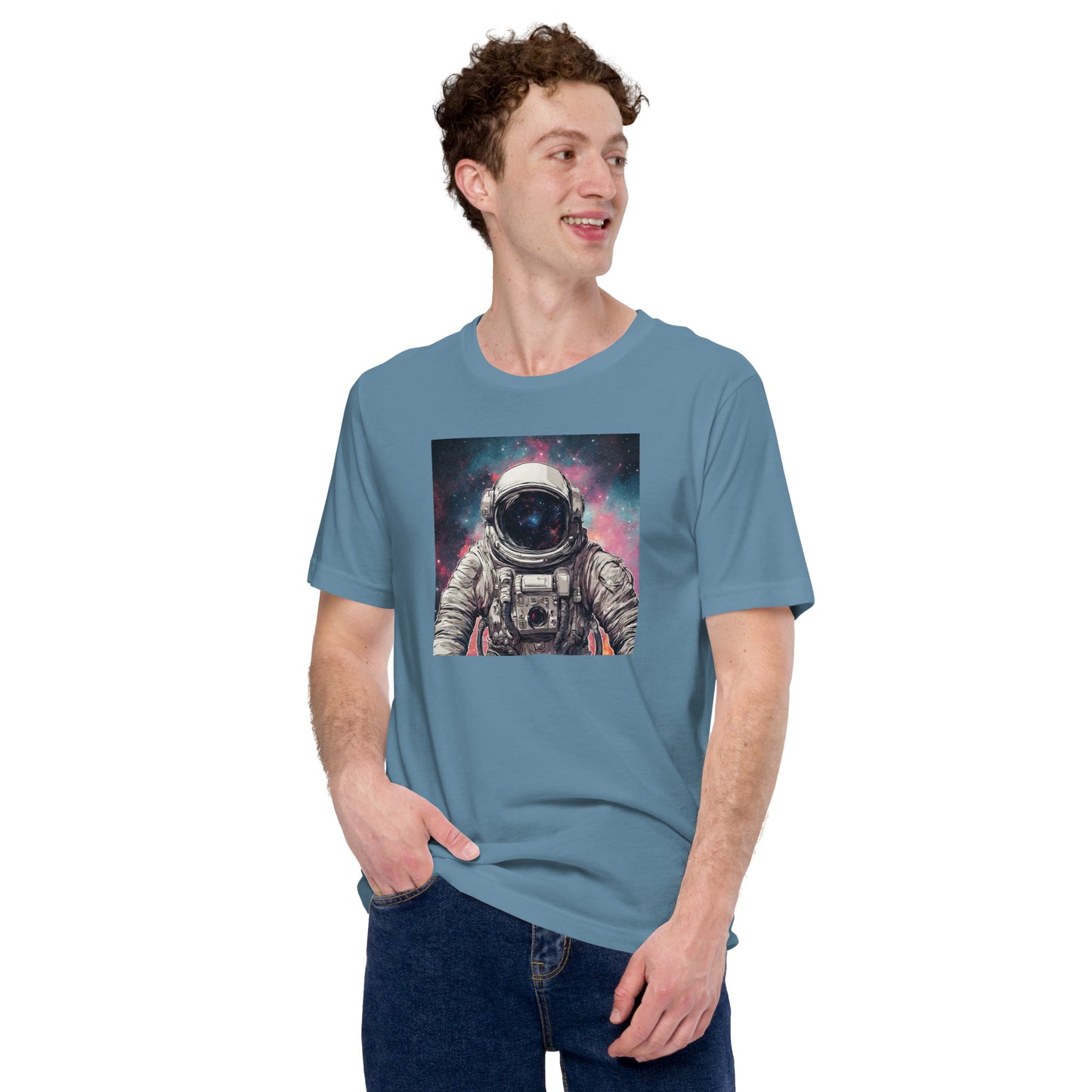 Galactic Astronaut Men's Graphic Tee