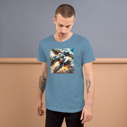 Bot in Battle Men's Anime T-Shirt