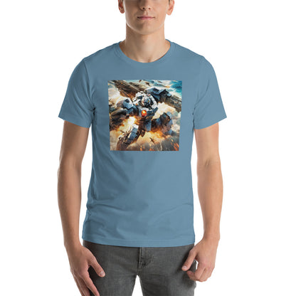 Bot in Battle Men's Anime T-Shirt