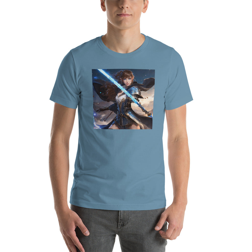 Elven Defender Men's Fantasy Anime T-Shirt