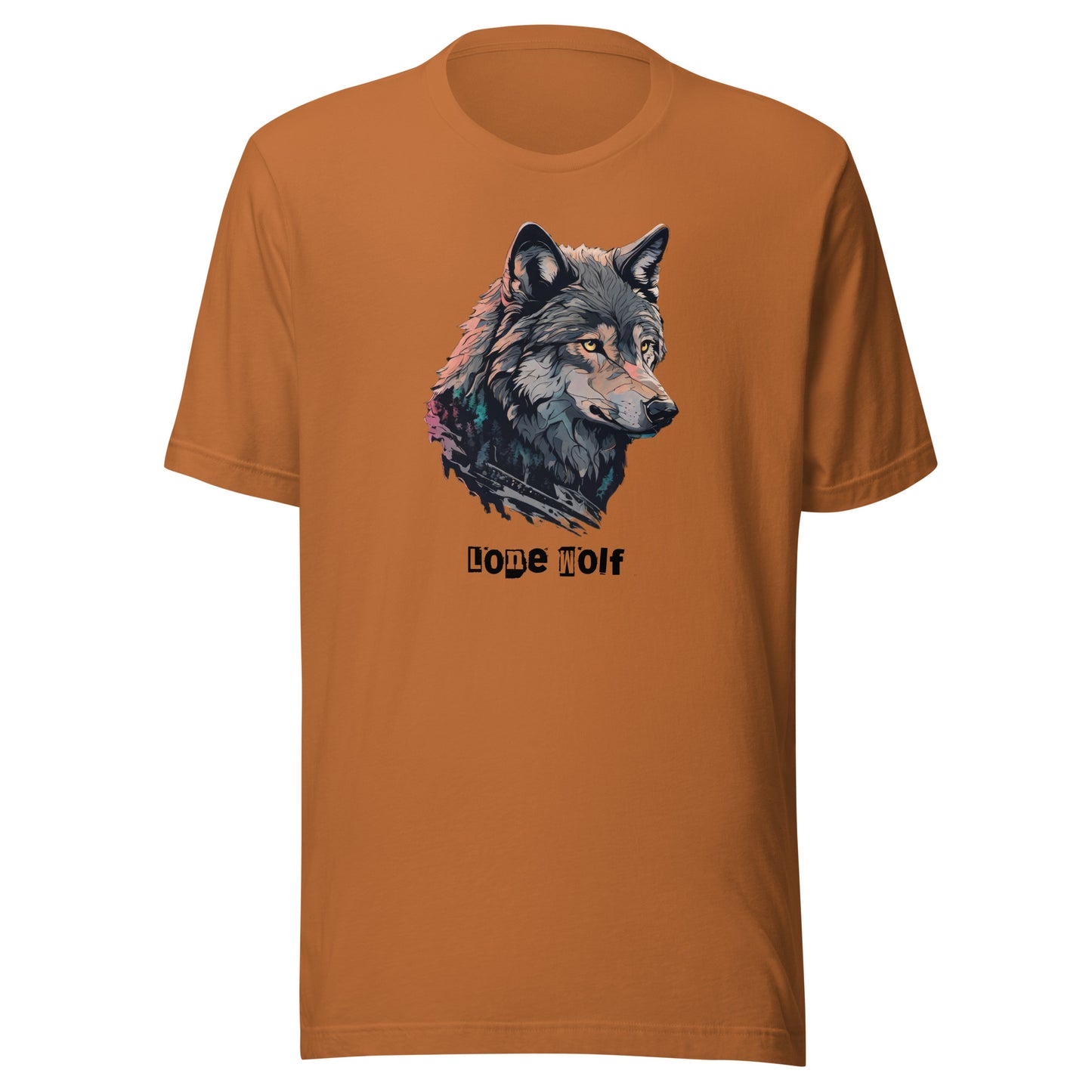 Lone Wolf Men's Funny T-Shirt Toast