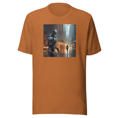 Cyborg in the City Men's Sci-Fi T-Shirt Toast