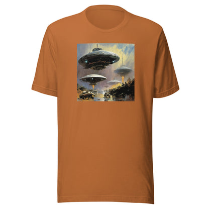 Alien Invasion Men's Graphic Tee Toast