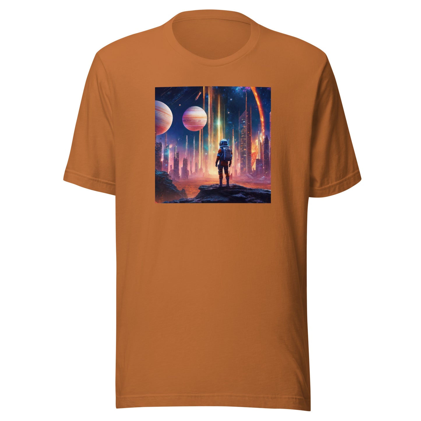 Space Explorer Dreamscape Men's T-Shirt Toast