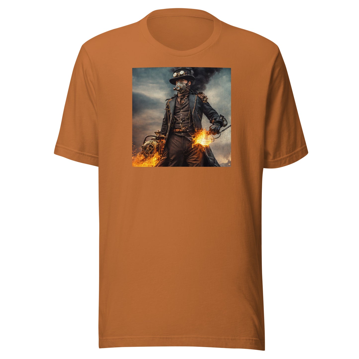 Dapper Pyro Men's Steampunk T-Shirt Toast