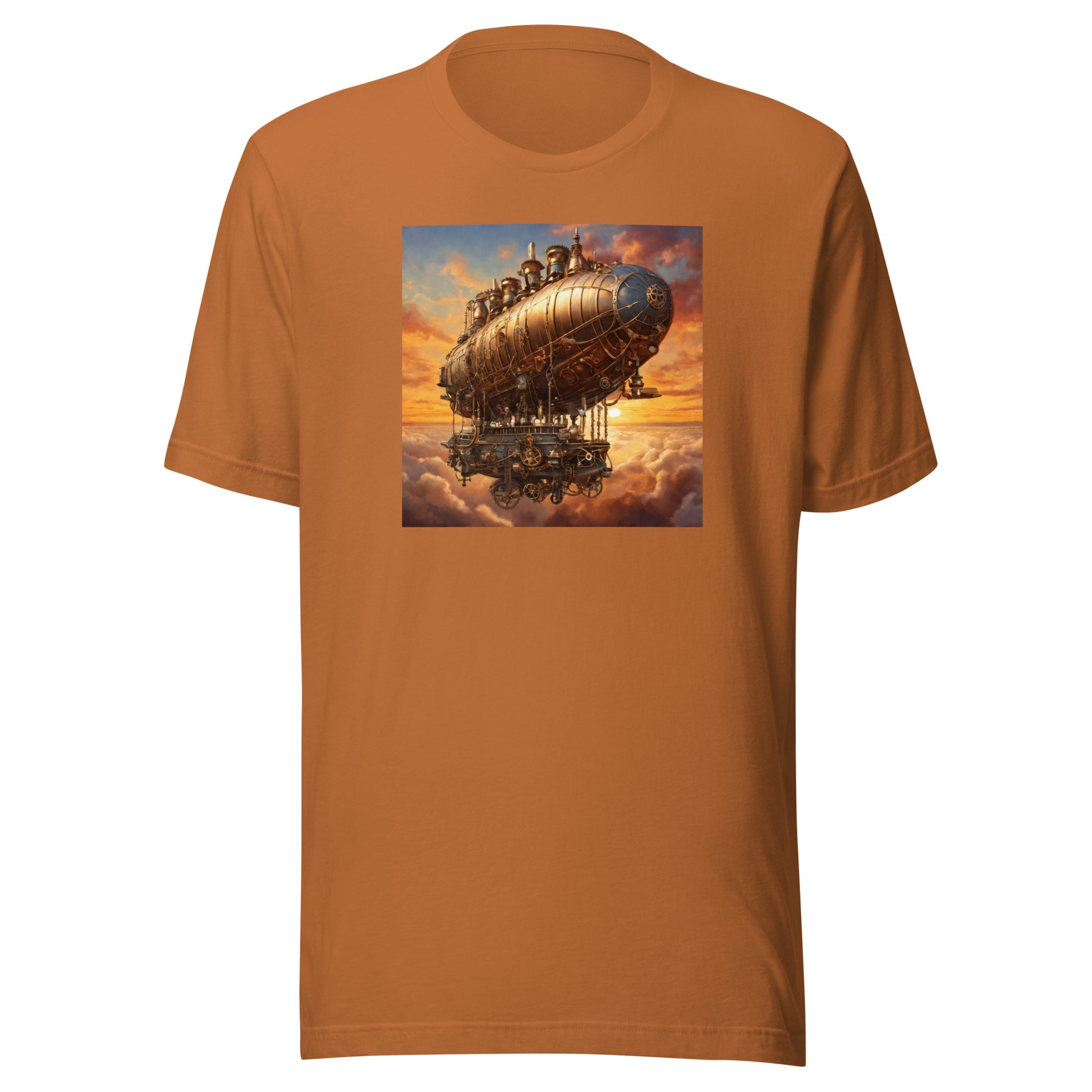 Amazing Airship Men's Steampunk T-Shirt Toast