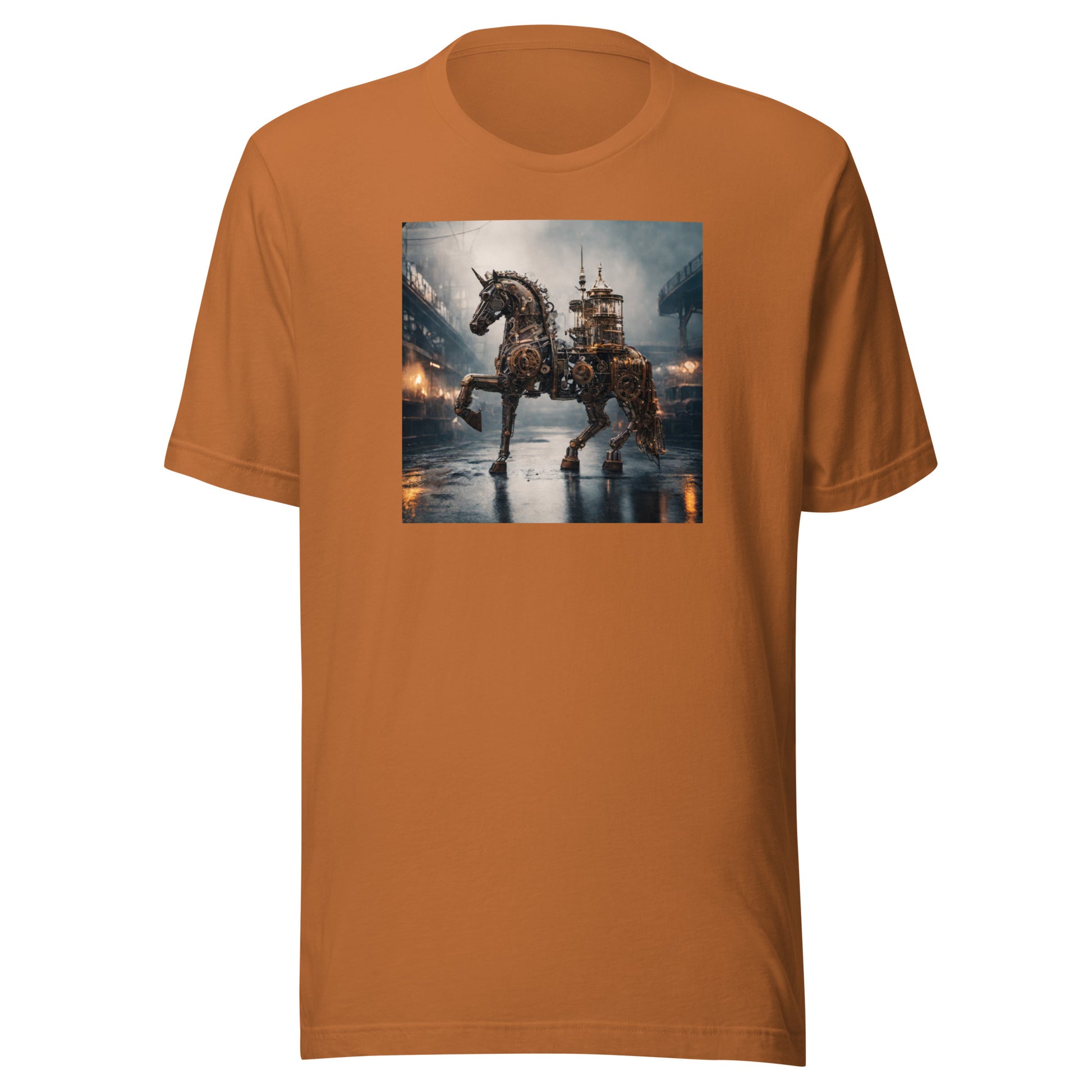 Steampunked Horse Men's Graphic Tee Toast