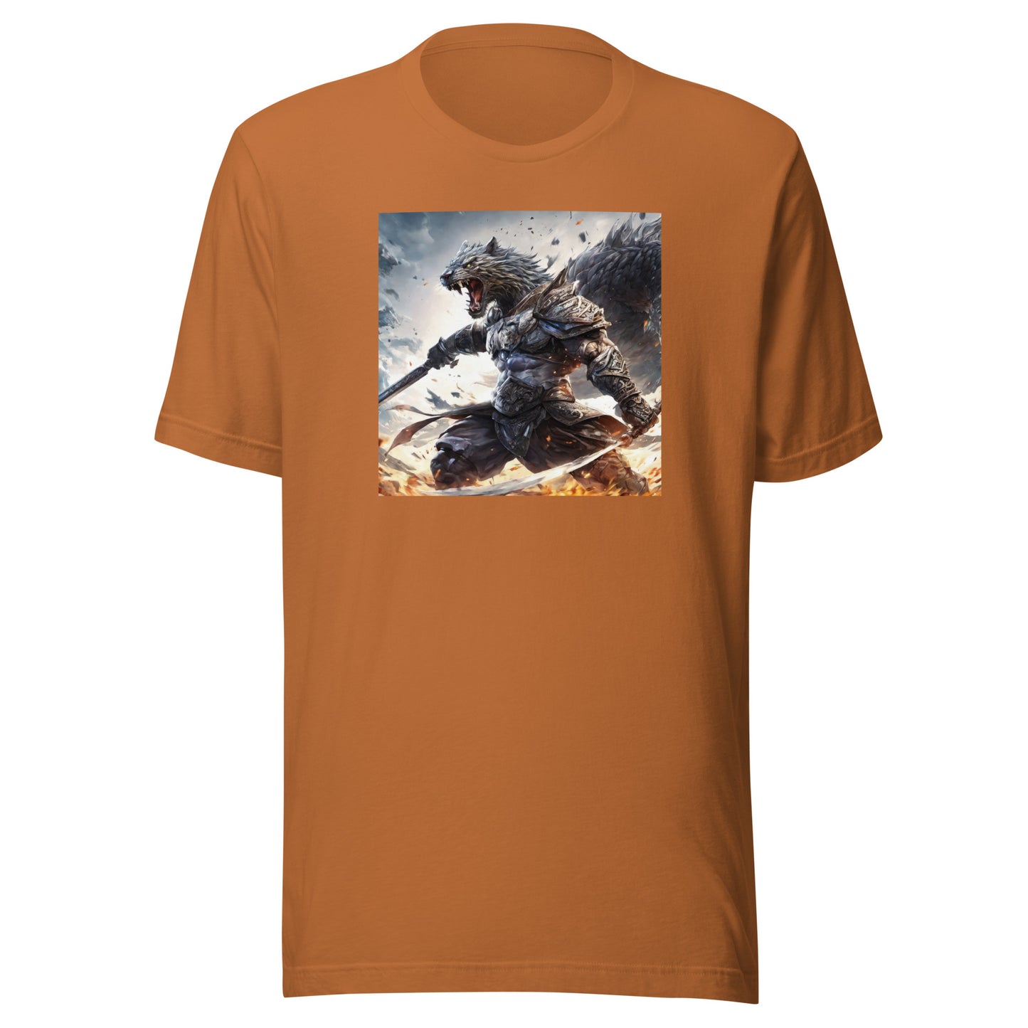 Raging Savage Men's Anime T-Shirt Toast