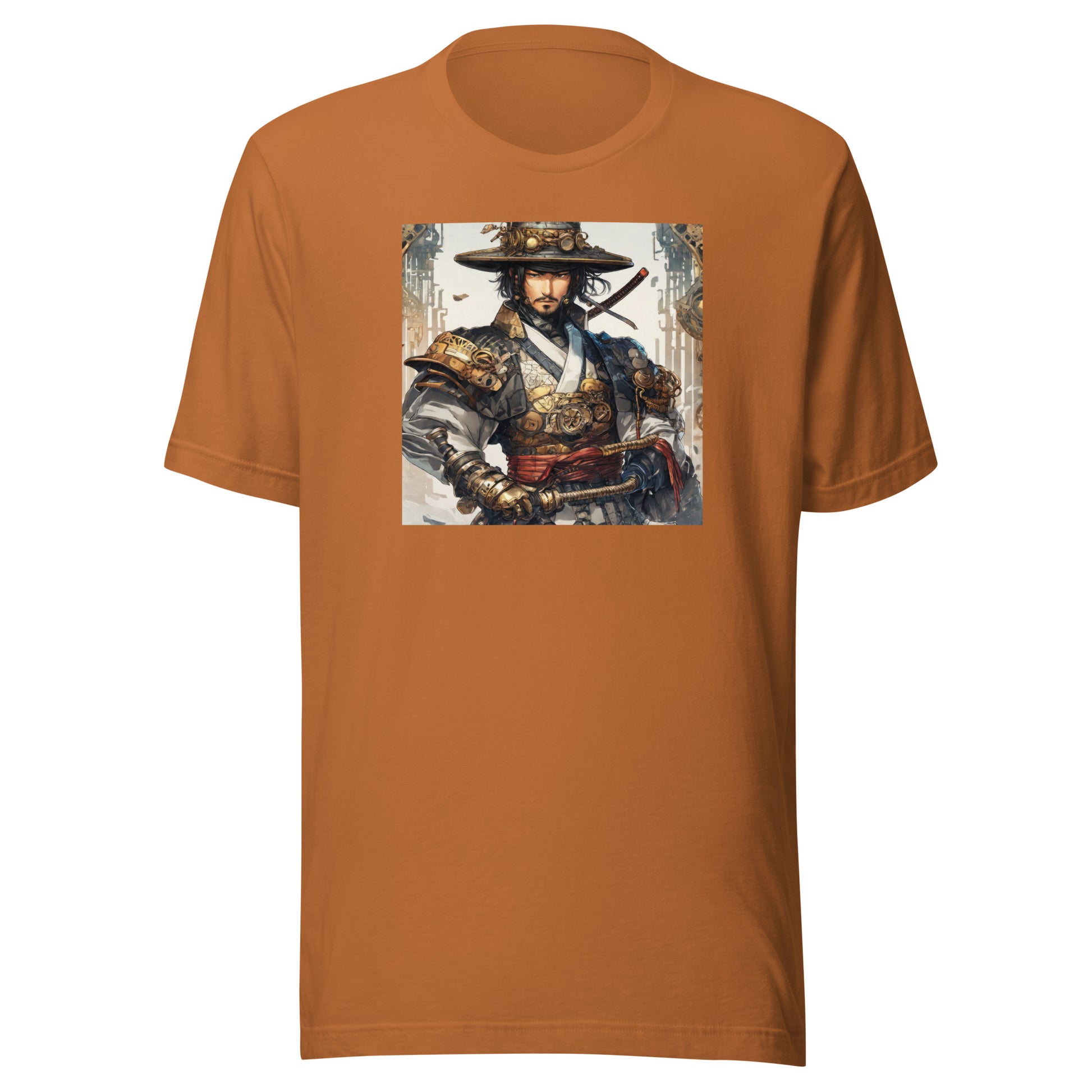 Proud Samurai Warrior Men's Anime T-Shirt Toast