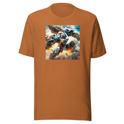 Bot in Battle Men's Anime T-Shirt Toast