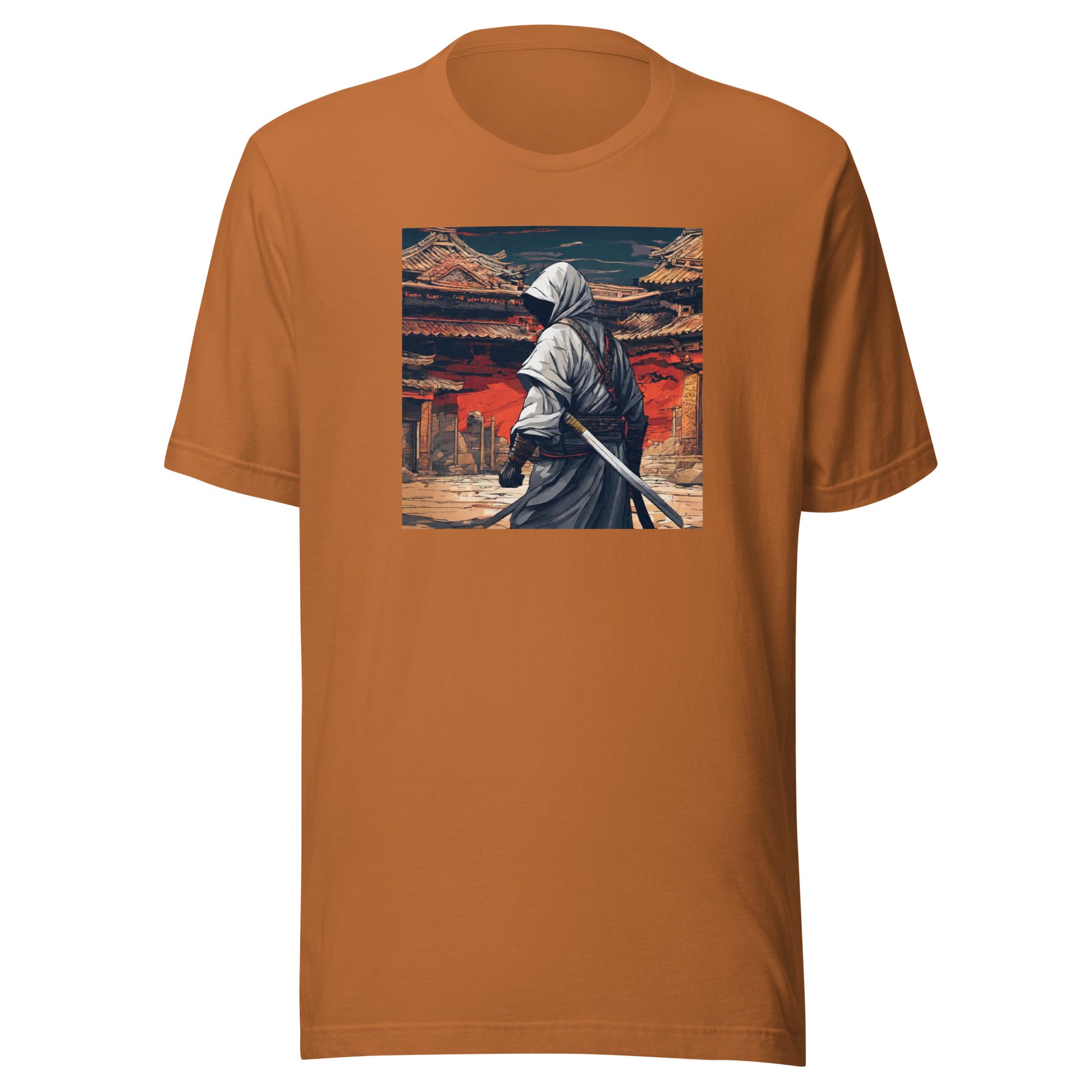 Shadowy Samurai Men's Anime T-Shirt Toast