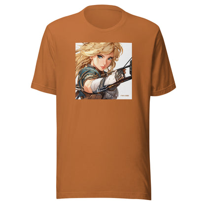 Fierce Shieldmaiden Men's Anime T-Shirt Toast