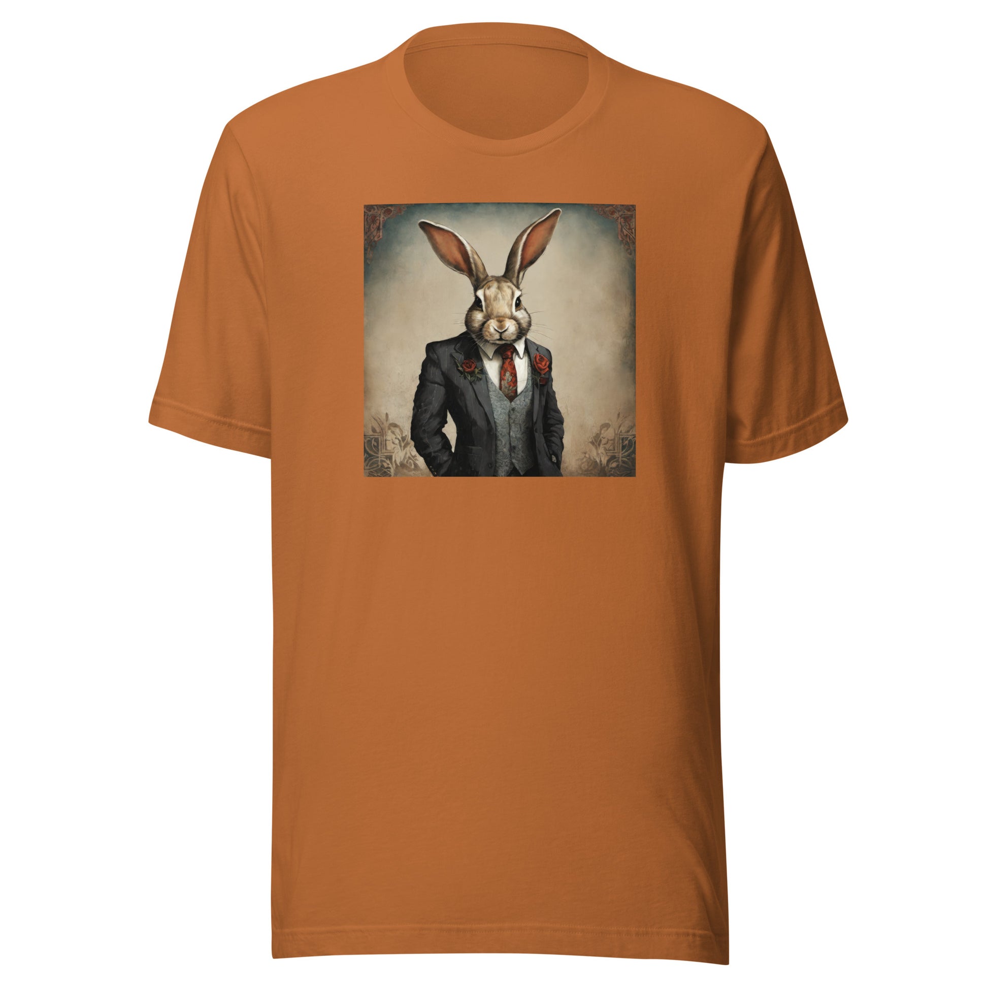 Regal Rabbit Men's Animal T-Shirt Toast