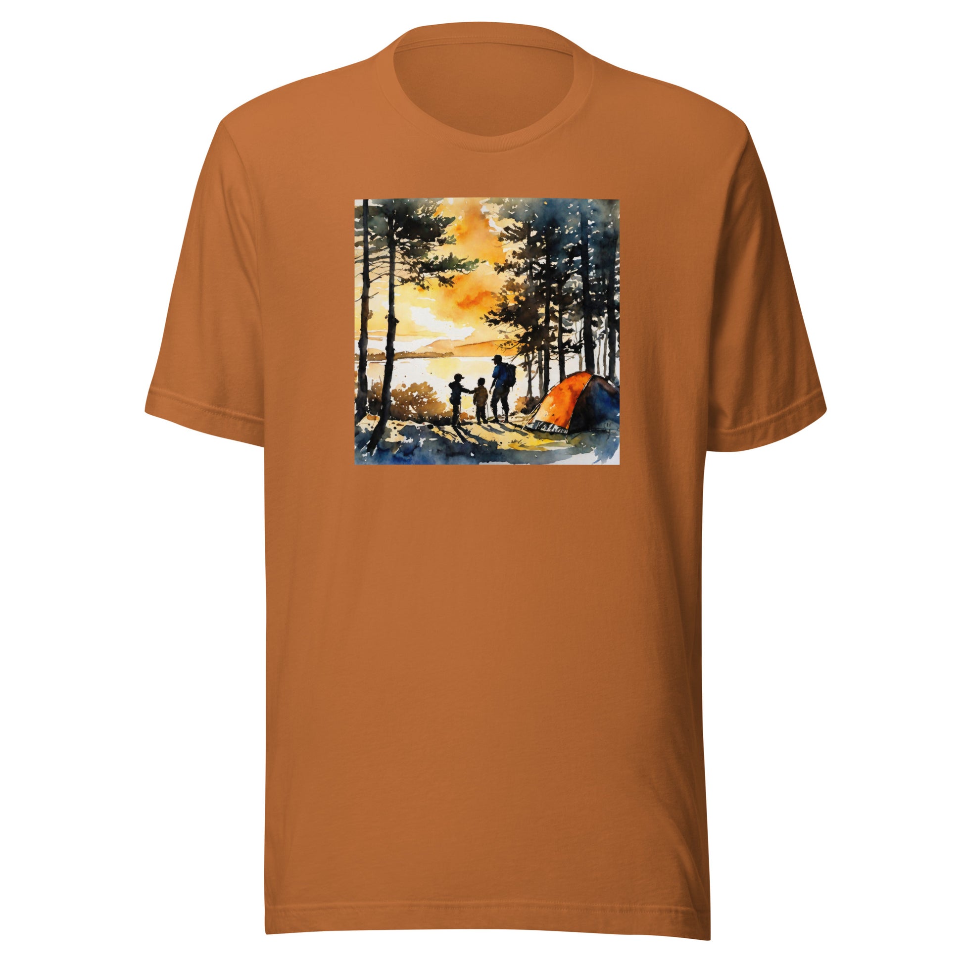 Nostalgic Camping with Dad T-Shirt Toast